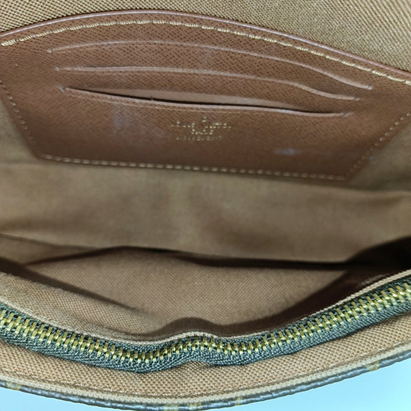 IVY Monogram Coated Canvas Brown