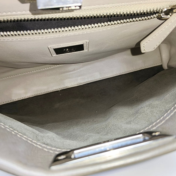 Authenticated pre-owned  Peekaboo Calfskin Gray - Shoulder Bag at Looply