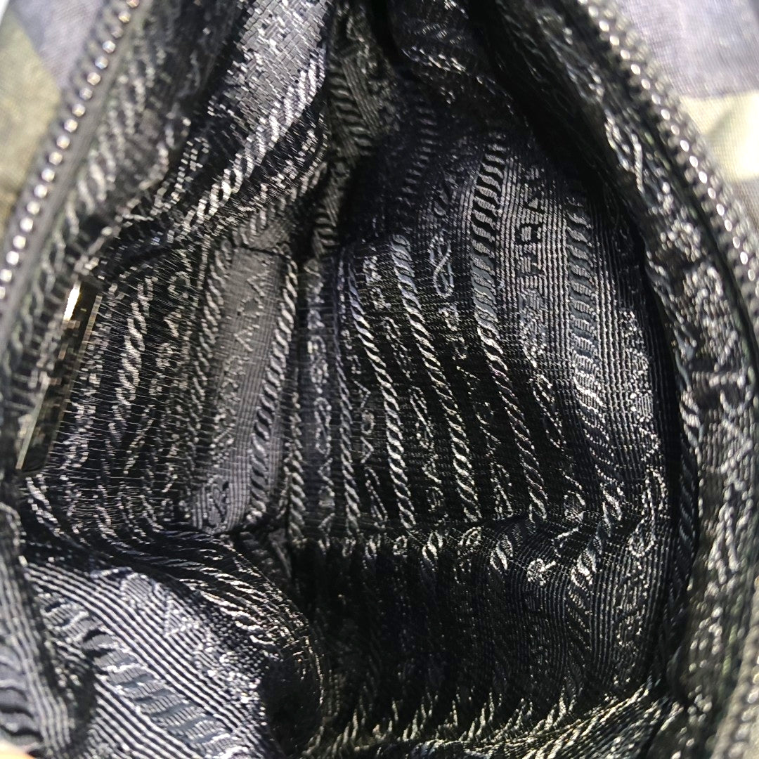 Nylon Top Handle Bag Multicolor
