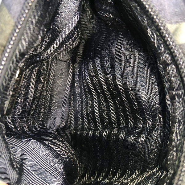 Nylon Top Handle Bag Multicolor