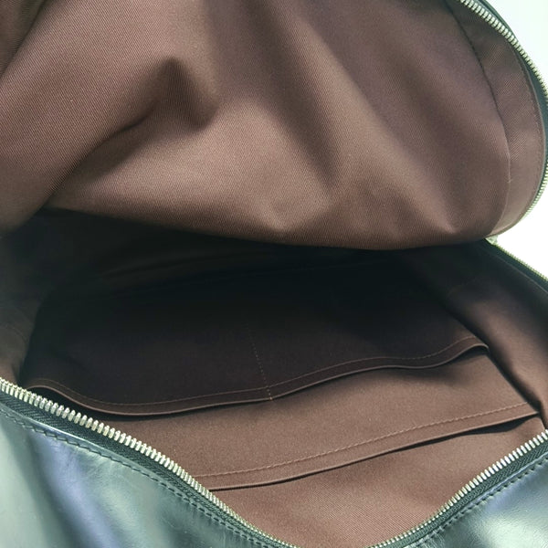 JOSH Monogram Coated Canvas Brown