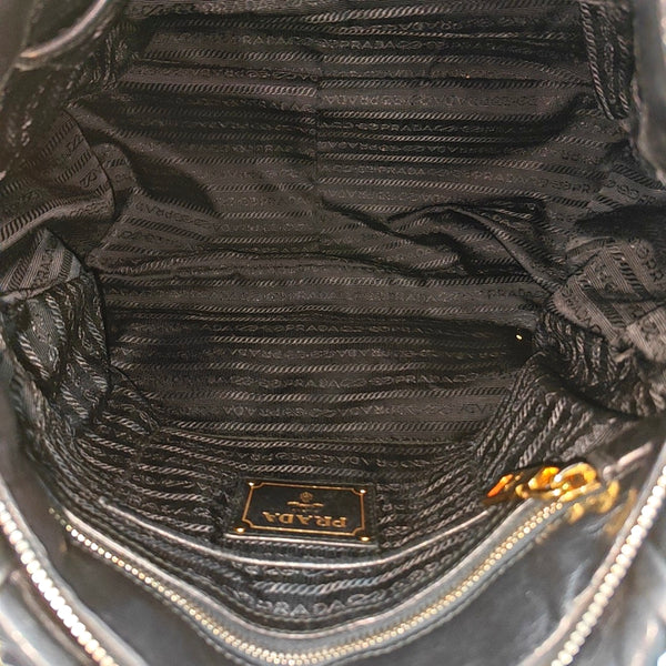 Quilted Lambskin Tote Bag Black