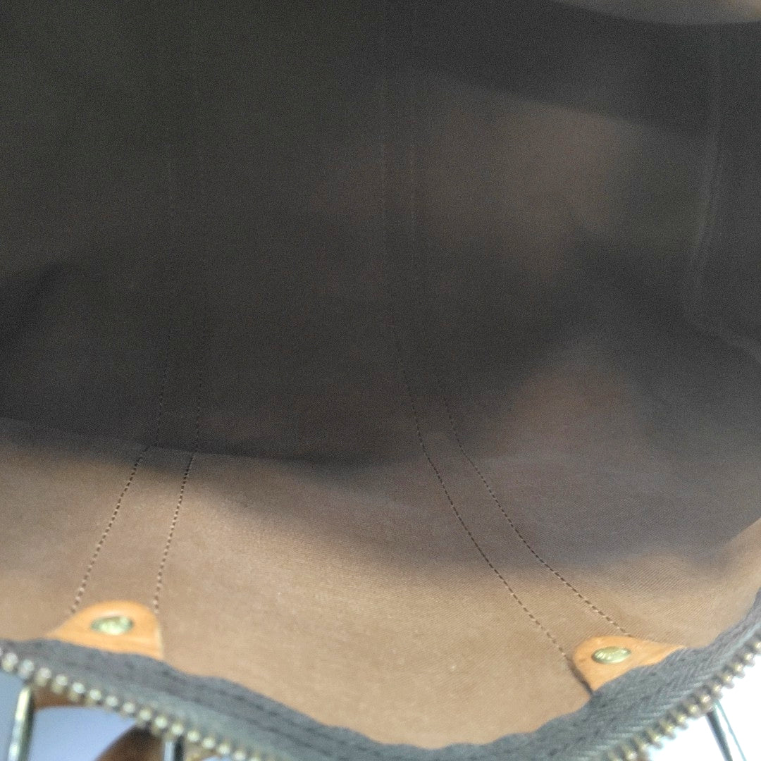 SAC SOUPLE 45 Monogram Coated Canvas Brown