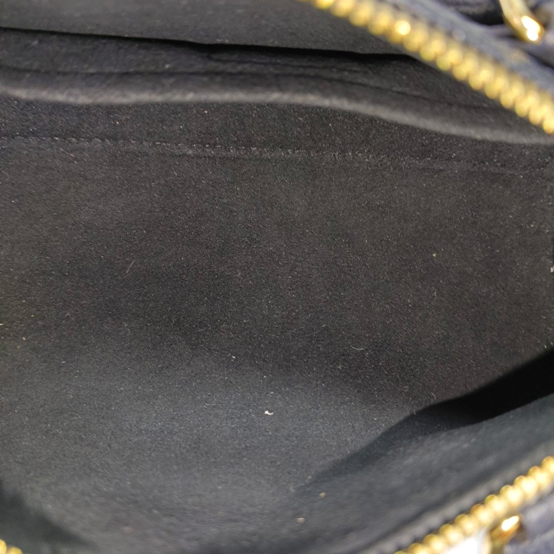 PAPILLON BB Monogram Calfskin Black