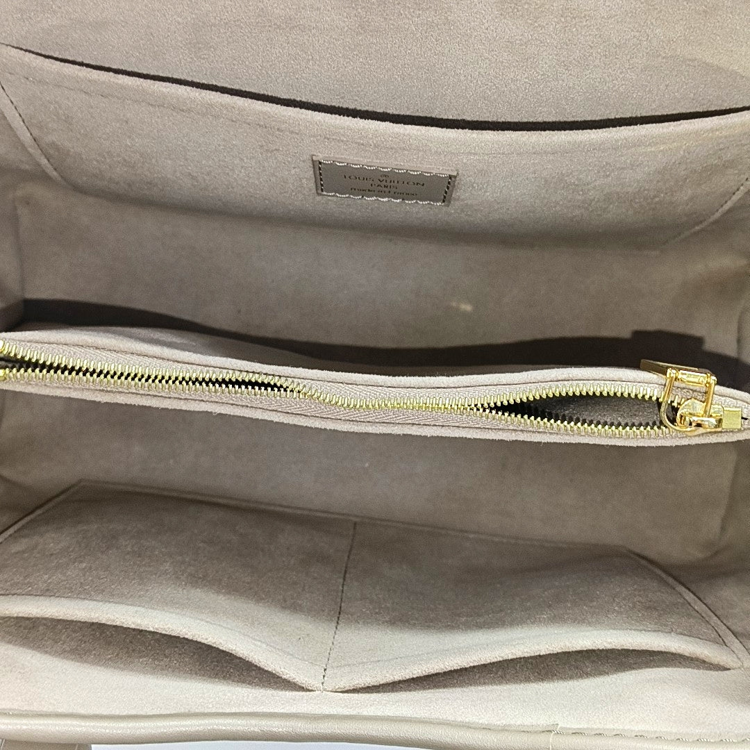 Monogram Calfskin Gray