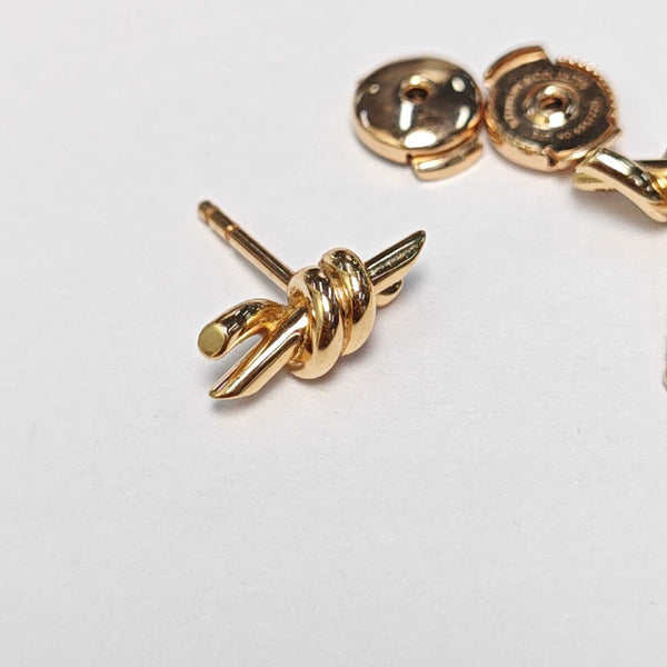 18k Rose Gold Stud Earrings