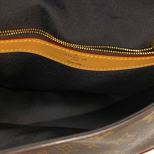 DIANE Monogram Coated Canvas Brown