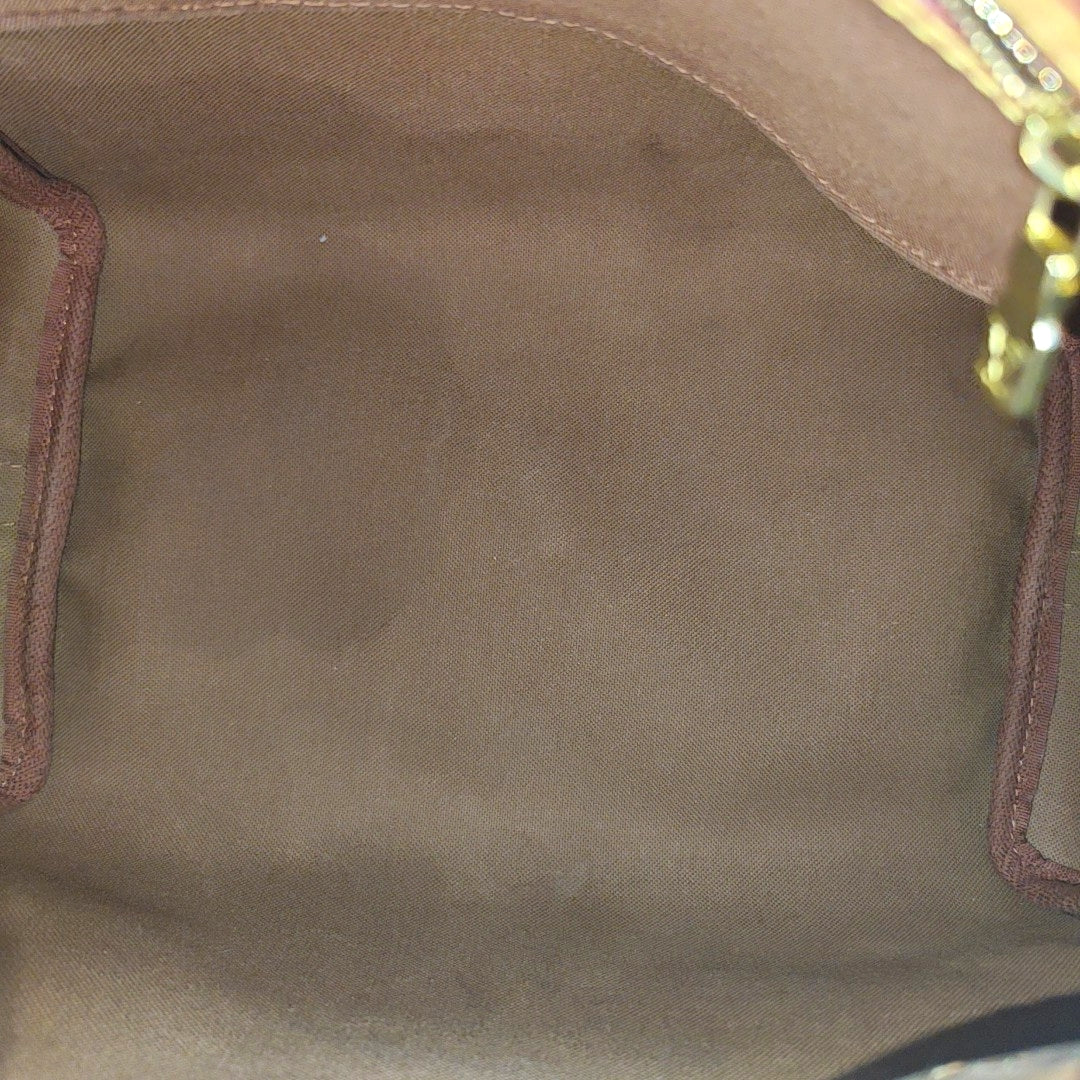 SPEEDY 25 Monogram Coated Canvas Brown