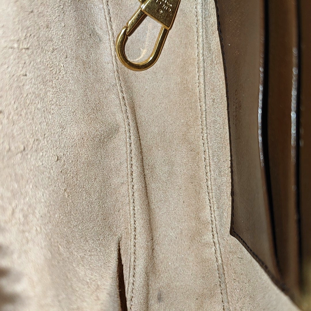 Retro Monogram Coated Canvas Brown