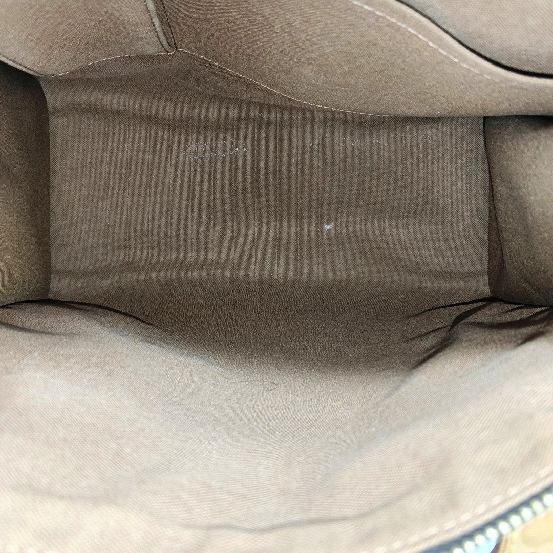POPINCOURT Monogram Coated Canvas Brown
