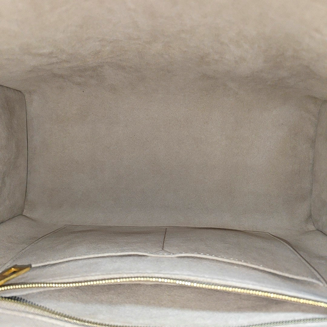 ONTHEGO MM Monogram Calfskin Gray