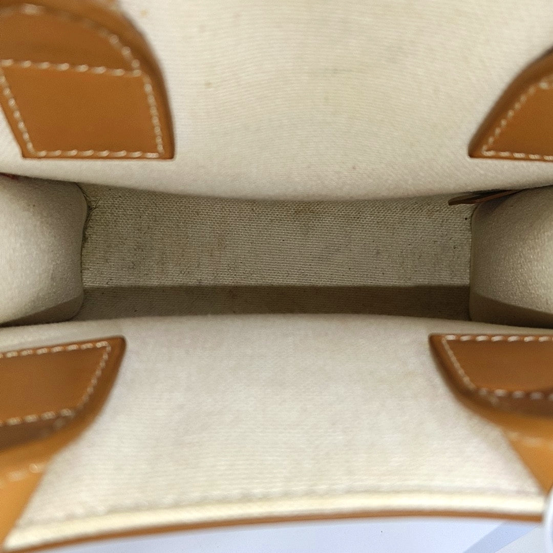 CABAS CELINE Mini Canvas White