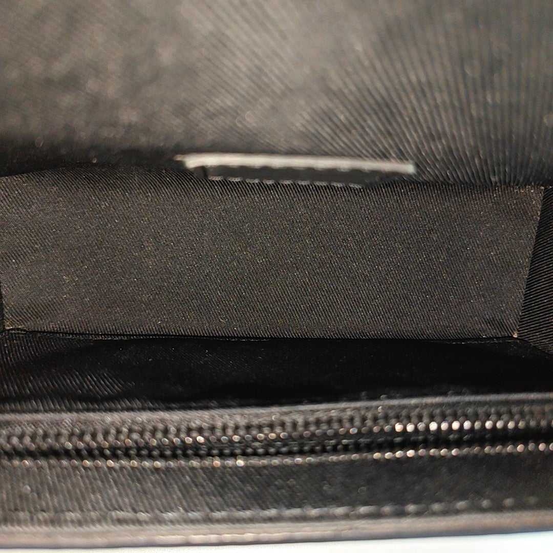 STEAMER Mini Monogram Coated Canvas Black