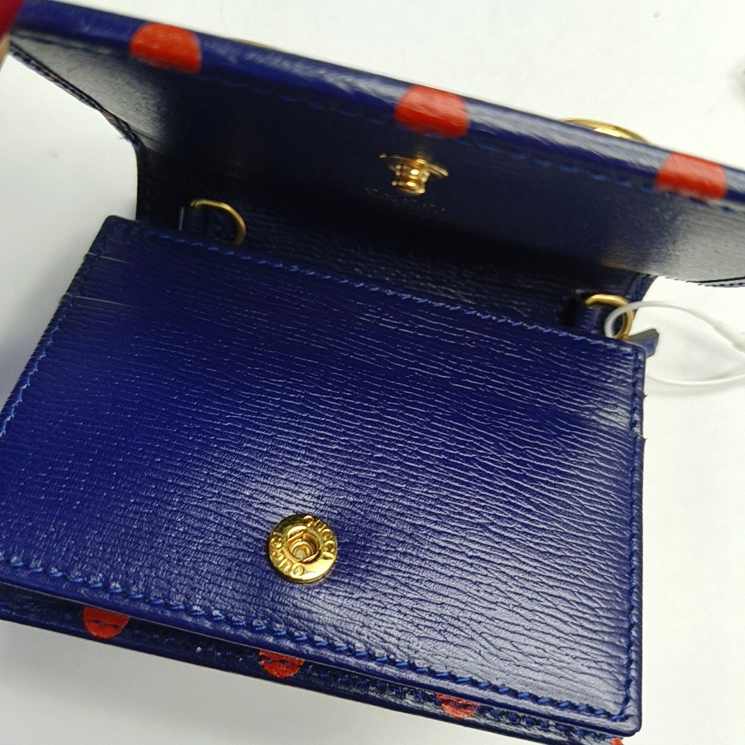 Authenticated pre-owned  Horsebit 1955 Calfskin Blue - Crossbody Bag at Looply