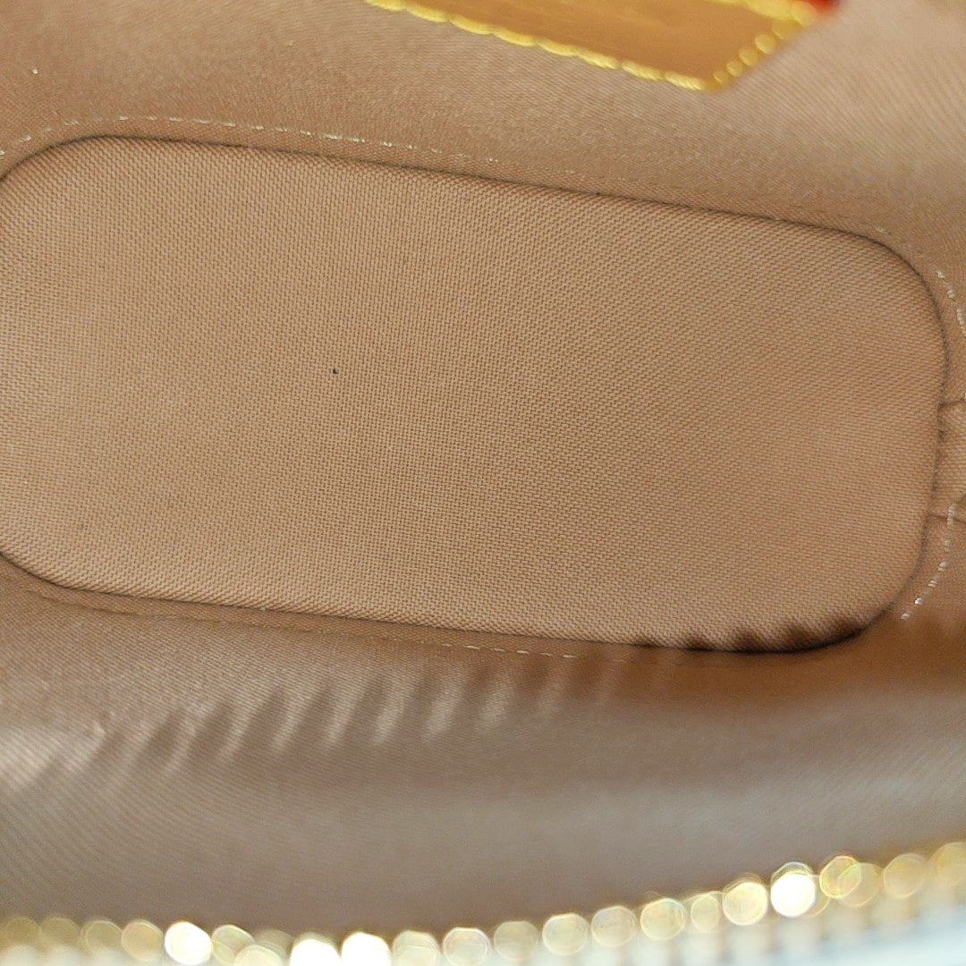 ALMA Super Mini Monogram Coated Canvas Beige