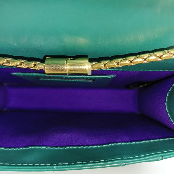 SERPENTI FOREVER Small Calfskin Green