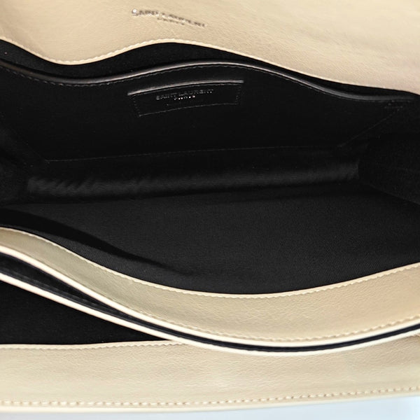 Calfskin Shoulder Bag White