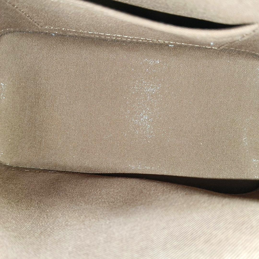 ALMA BB Monogram Coated Canvas Brown