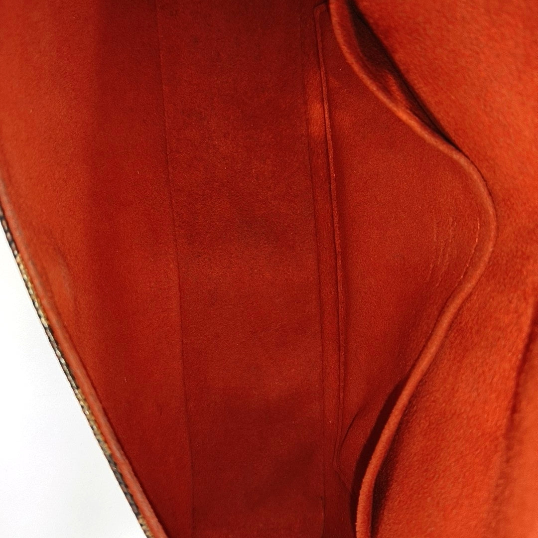 RECOLETA Damier Ebene Coated Canvas Brown