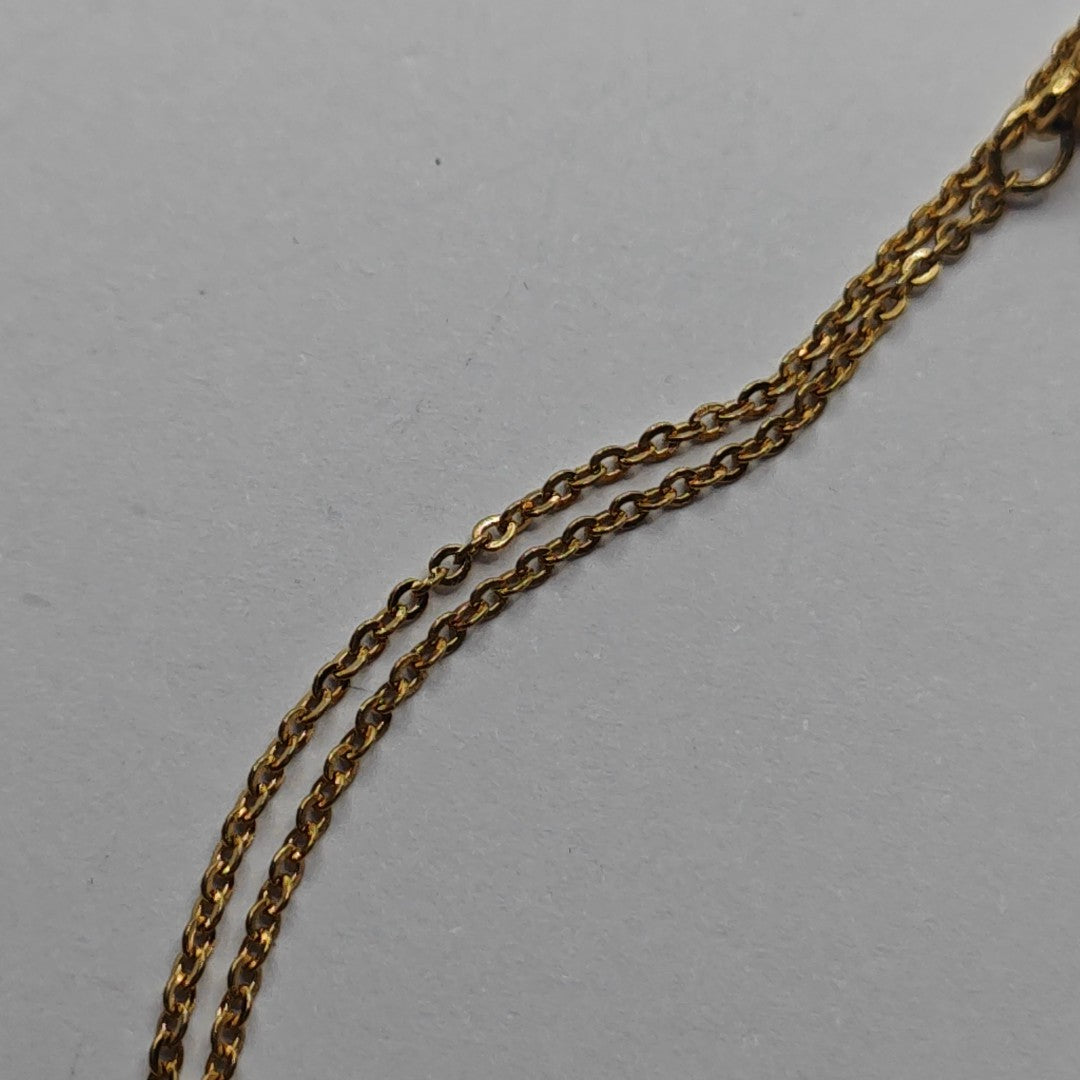 G Chain Metal Gold Necklace