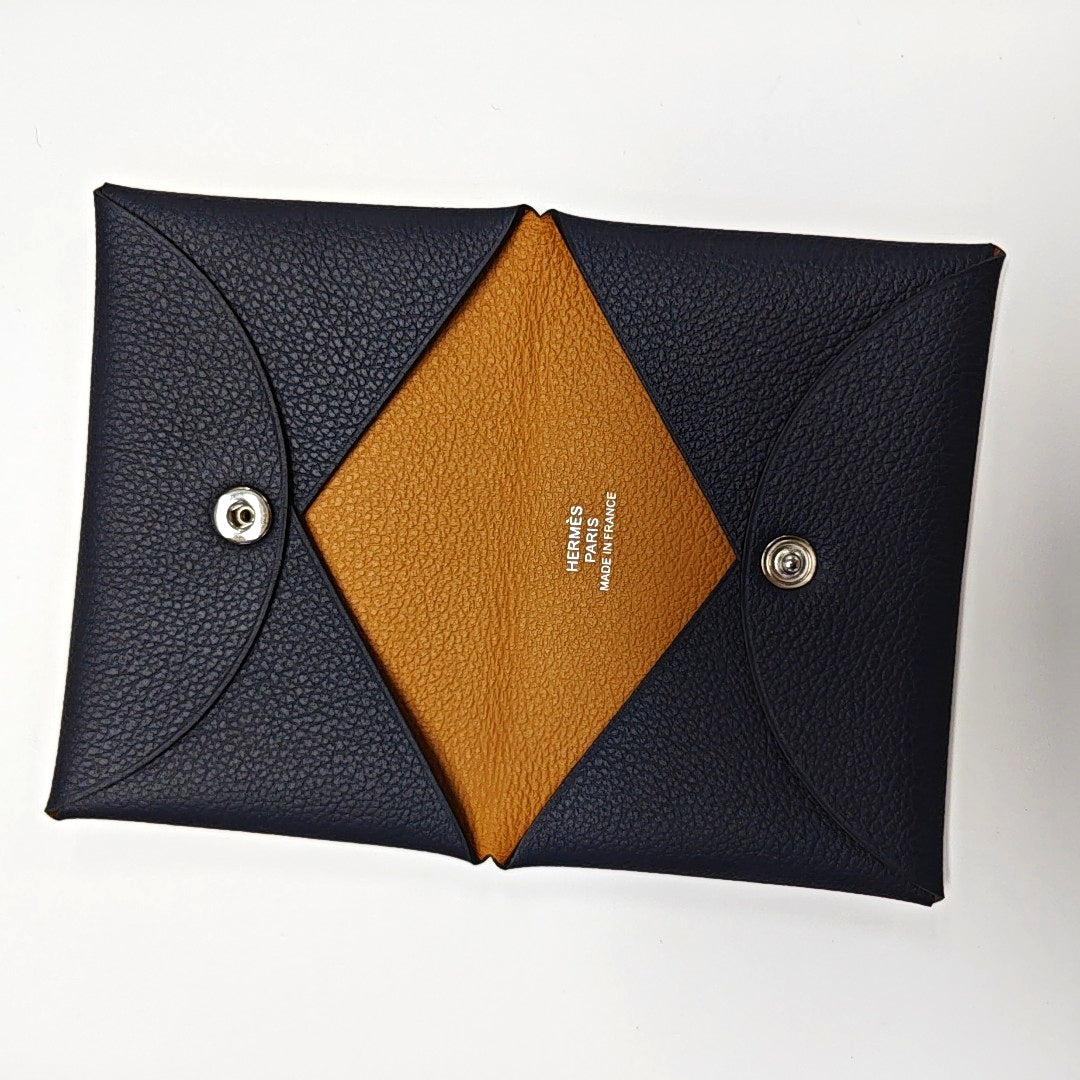 Calvi Evercolor Blue Card Holder