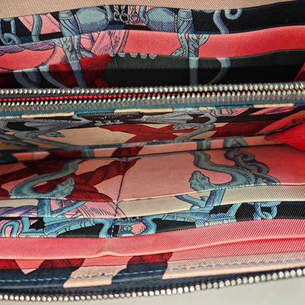 Silk'in Epsom Blue Wallet