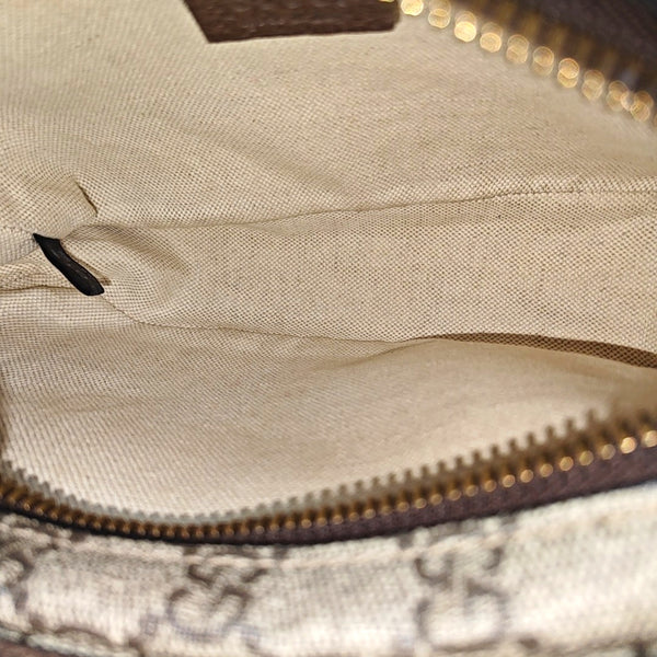 Authenticated pre-owned  Ophidia Small Monogram Coated Canvas Beige - Shoulder Bag at Looply