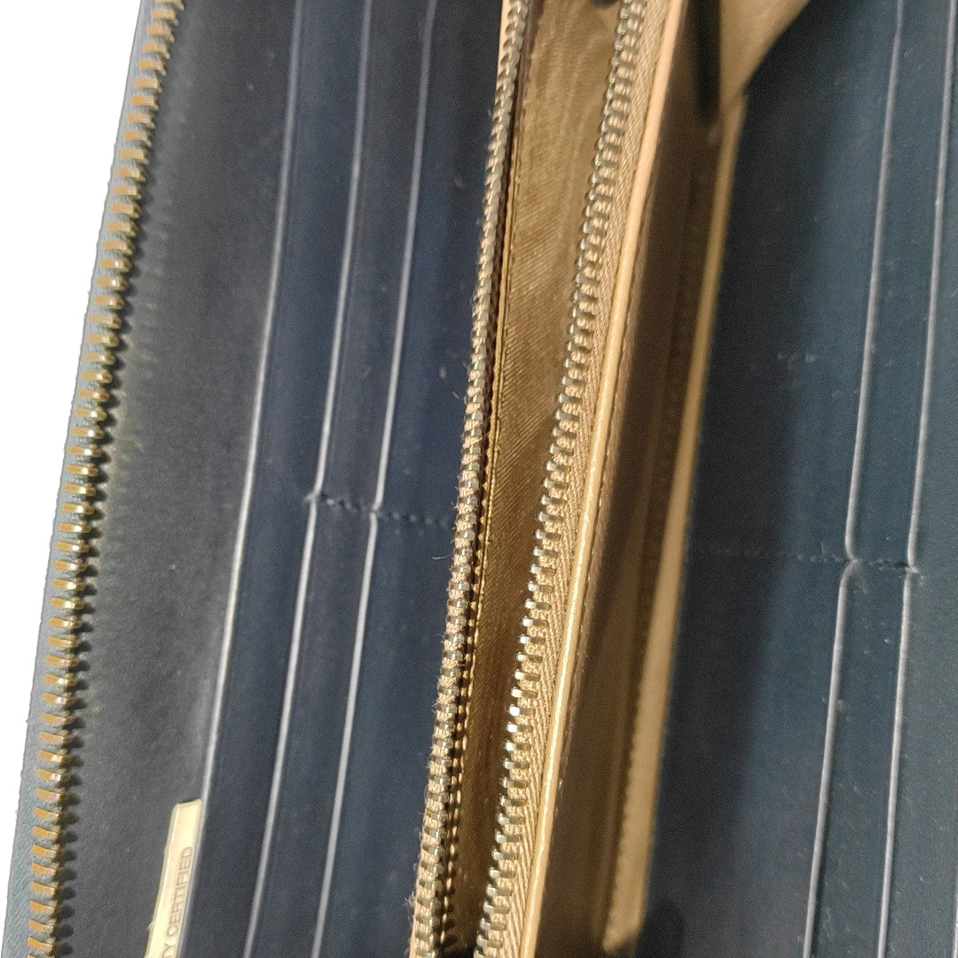Calfskin Wallet Blue