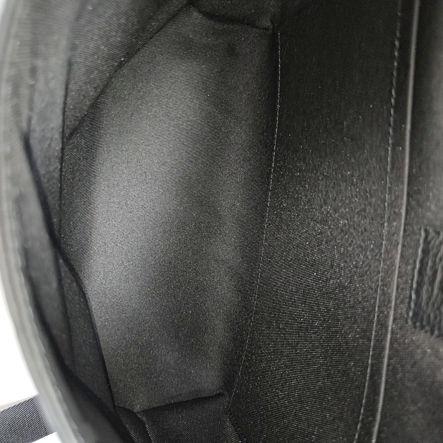 Monogram Calfskin Shoulder Bag Black
