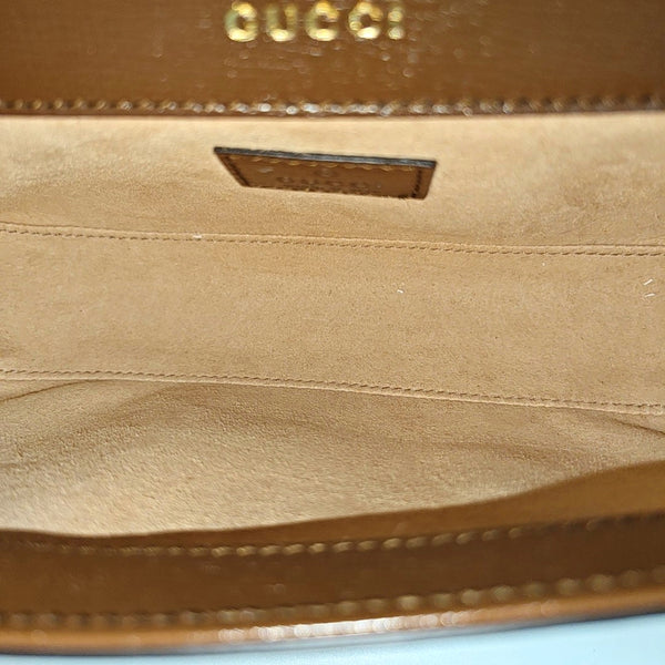 Horsebit 1955 Medium Monogram Coated Canvas Black