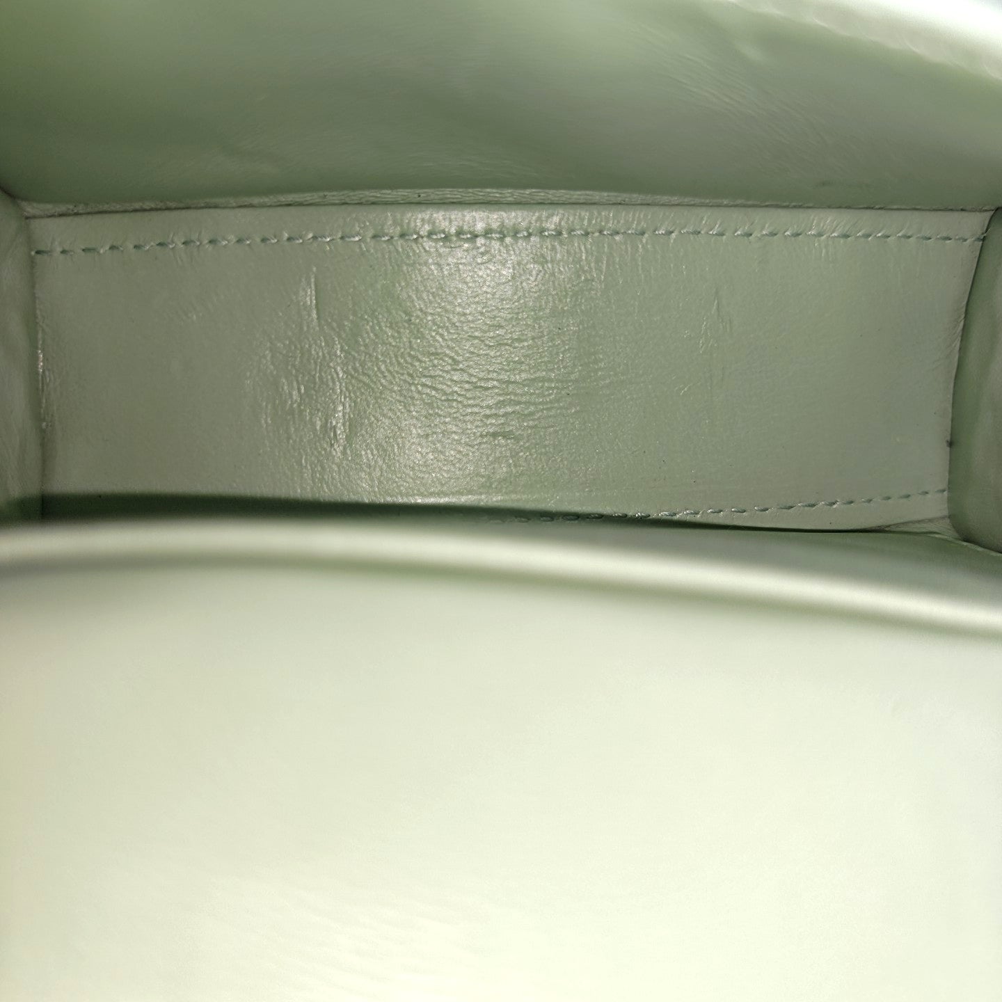 Hourglass Mini Calfskin Green