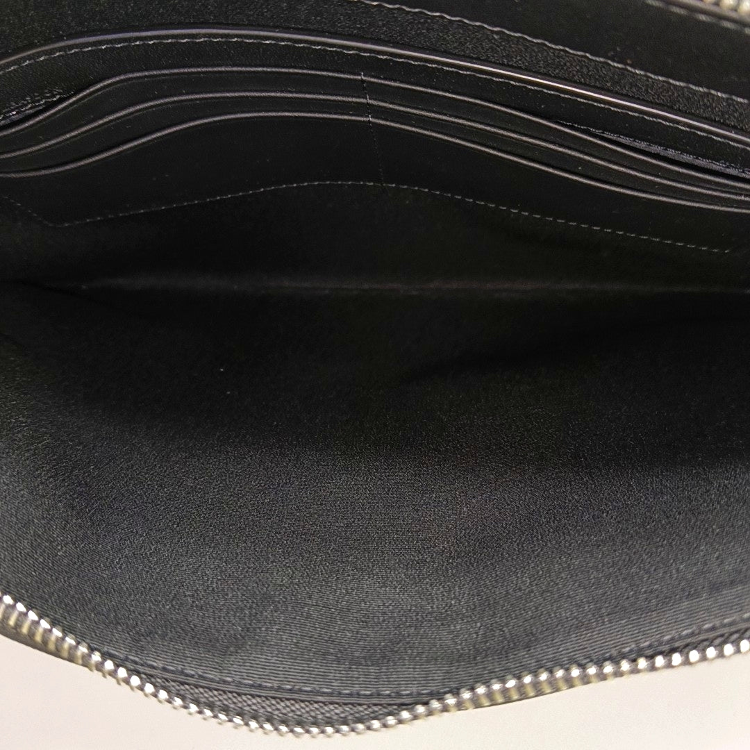 London Coated Canvas Black