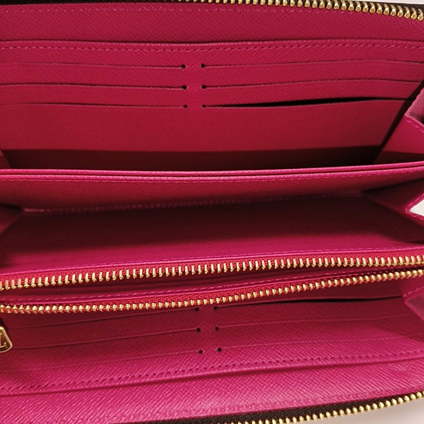 ZIPPY Monogram Coated Canvas Brown Wallet