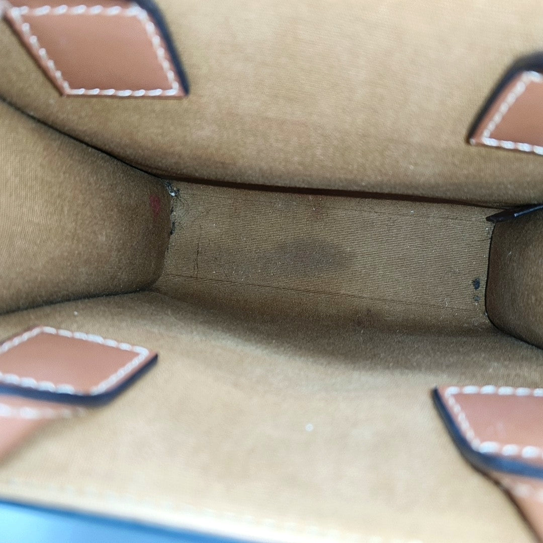 CABAS CELINE Mini Coated Canvas Brown