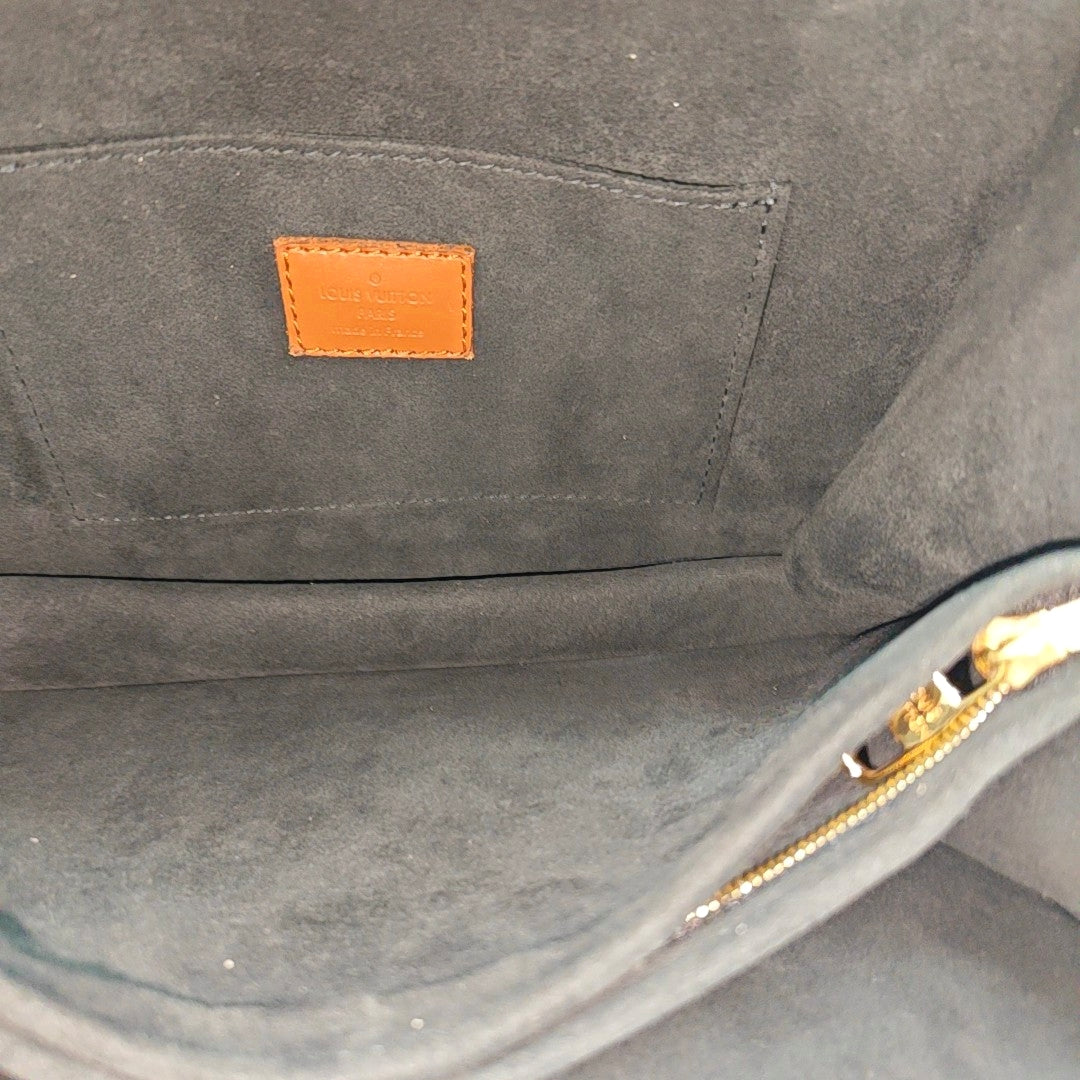 DAUPHINE MM Monogram Coated Canvas Brown