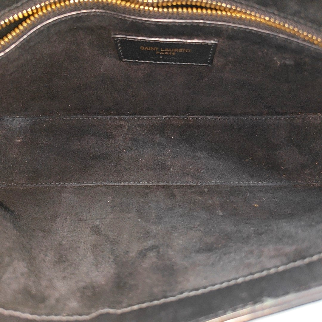 LE 5 À 7 Small Calfskin Black