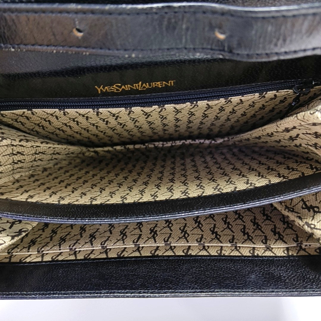 Lambskin Shoulder Bag Black