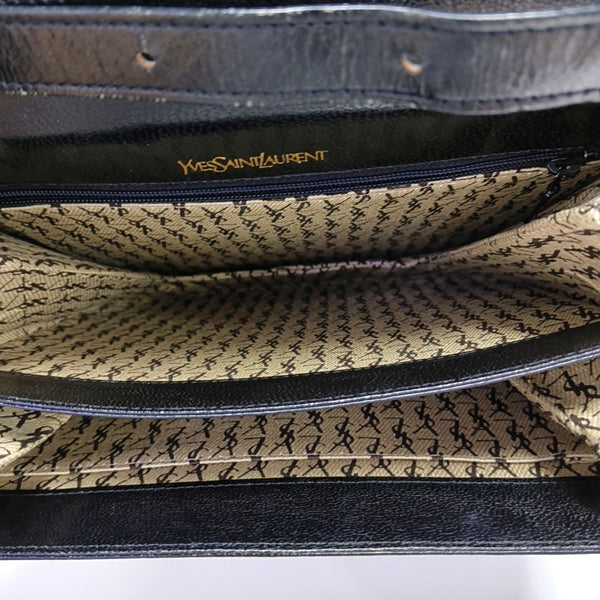 Lambskin Shoulder Bag Black