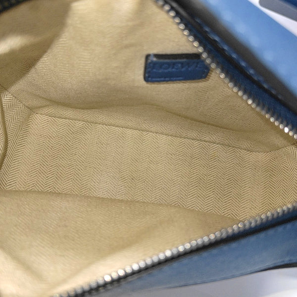 Puzzle Mini Calfskin Blue