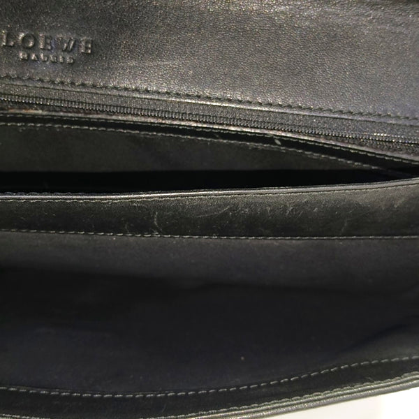 Calfskin Shoulder Bag Black