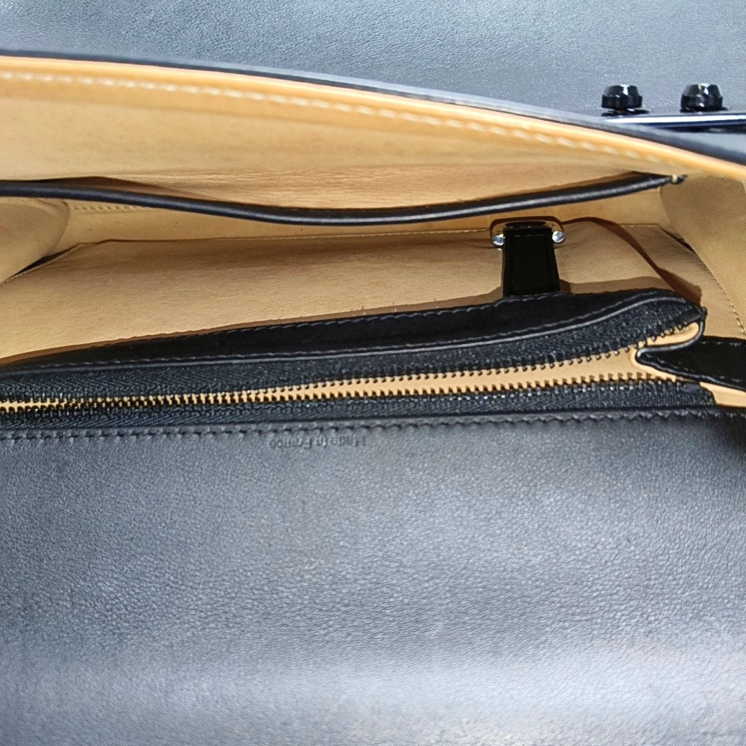 Tempête Medium Calfskin Black