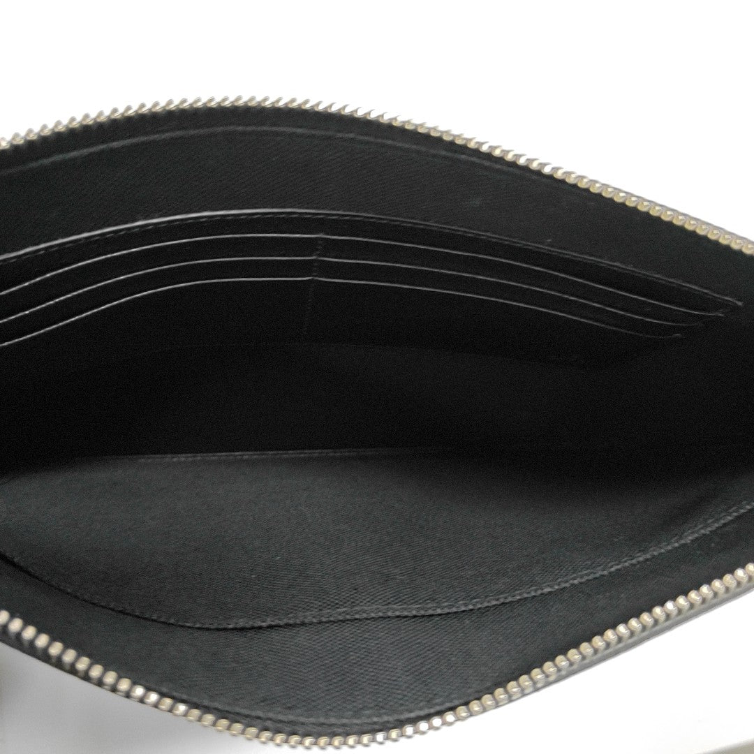 GG Supreme Monogram Coated Canvas Black