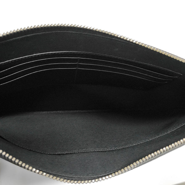 GG Supreme Monogram Coated Canvas Black