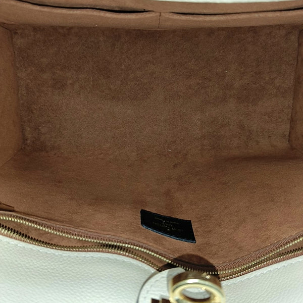 ON MY SIDE MM Monogram Calfskin Brown
