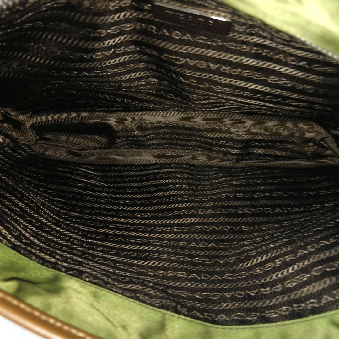 Vela Messenger Bag Nylon Green