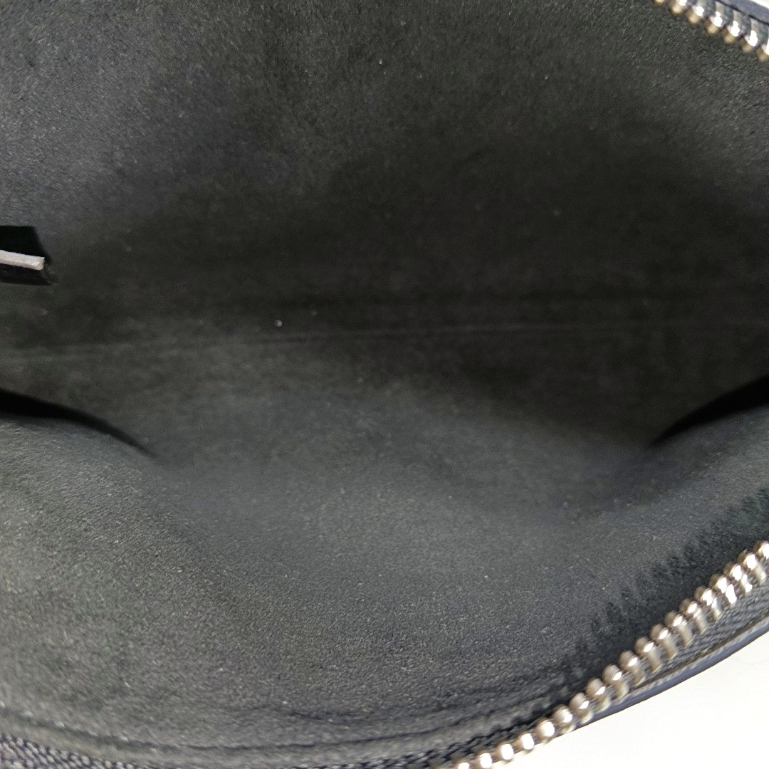 SIDE TRUNK Calfskin Black