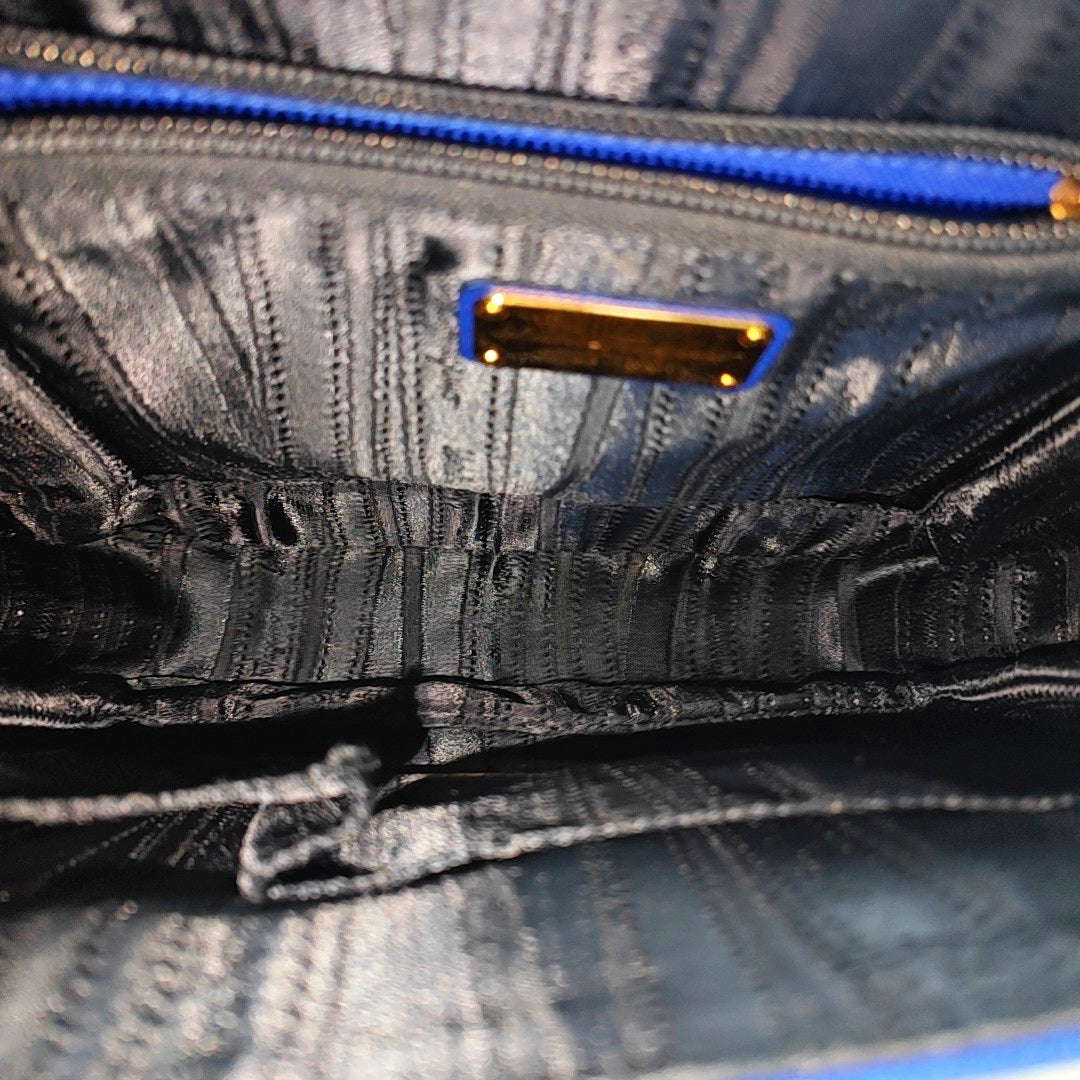 Kelly Calfskin Blue