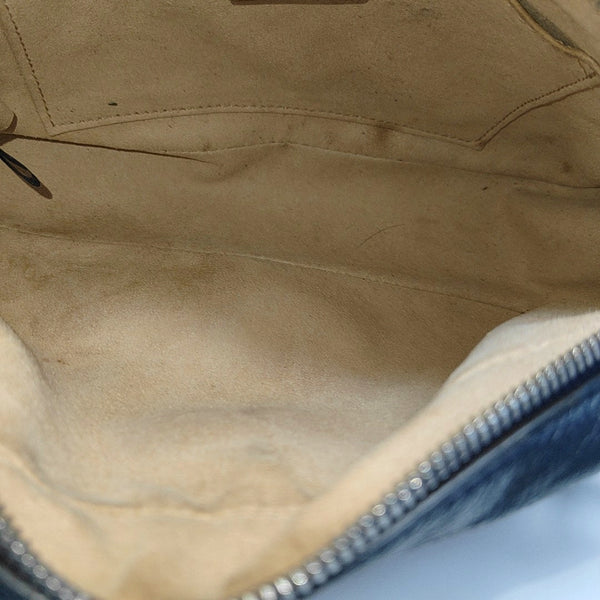 GG Marmont Small Quilted Calfskin Blue
