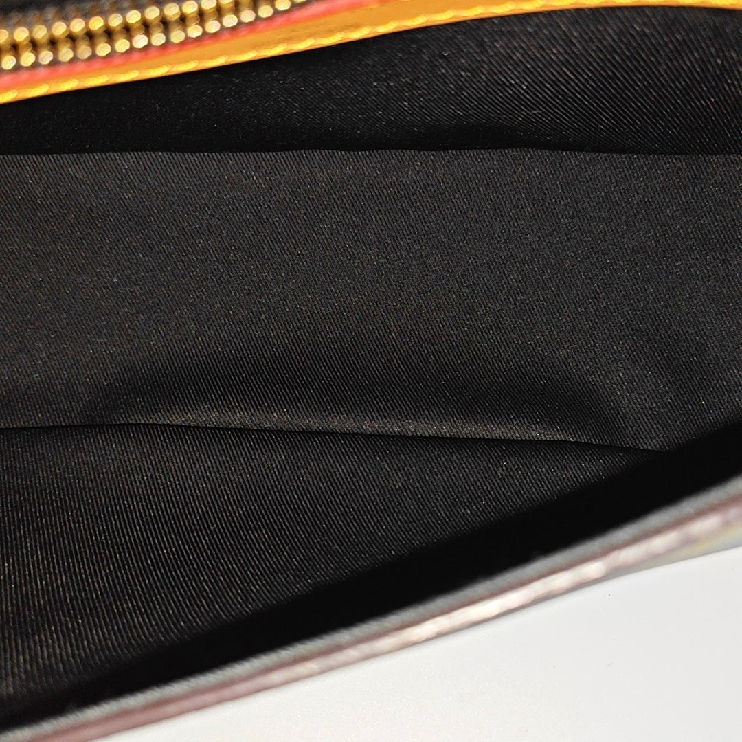 DIANE Monogram Coated Canvas Brown