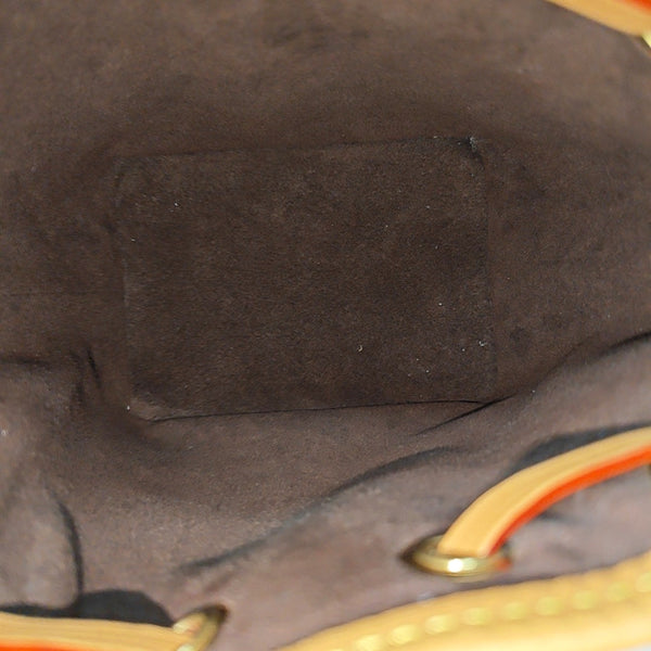 NOÉ Nano Monogram Coated Canvas Brown